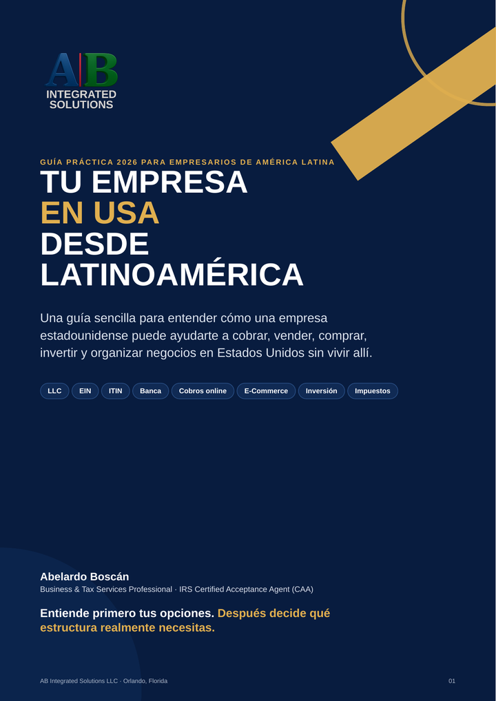 Guía para crear una LLC en Estados Unidos